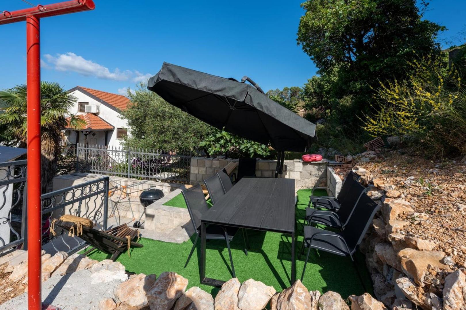 Villa Emina Sa Privatnom Plazom I Parkingom Neum Exterior photo