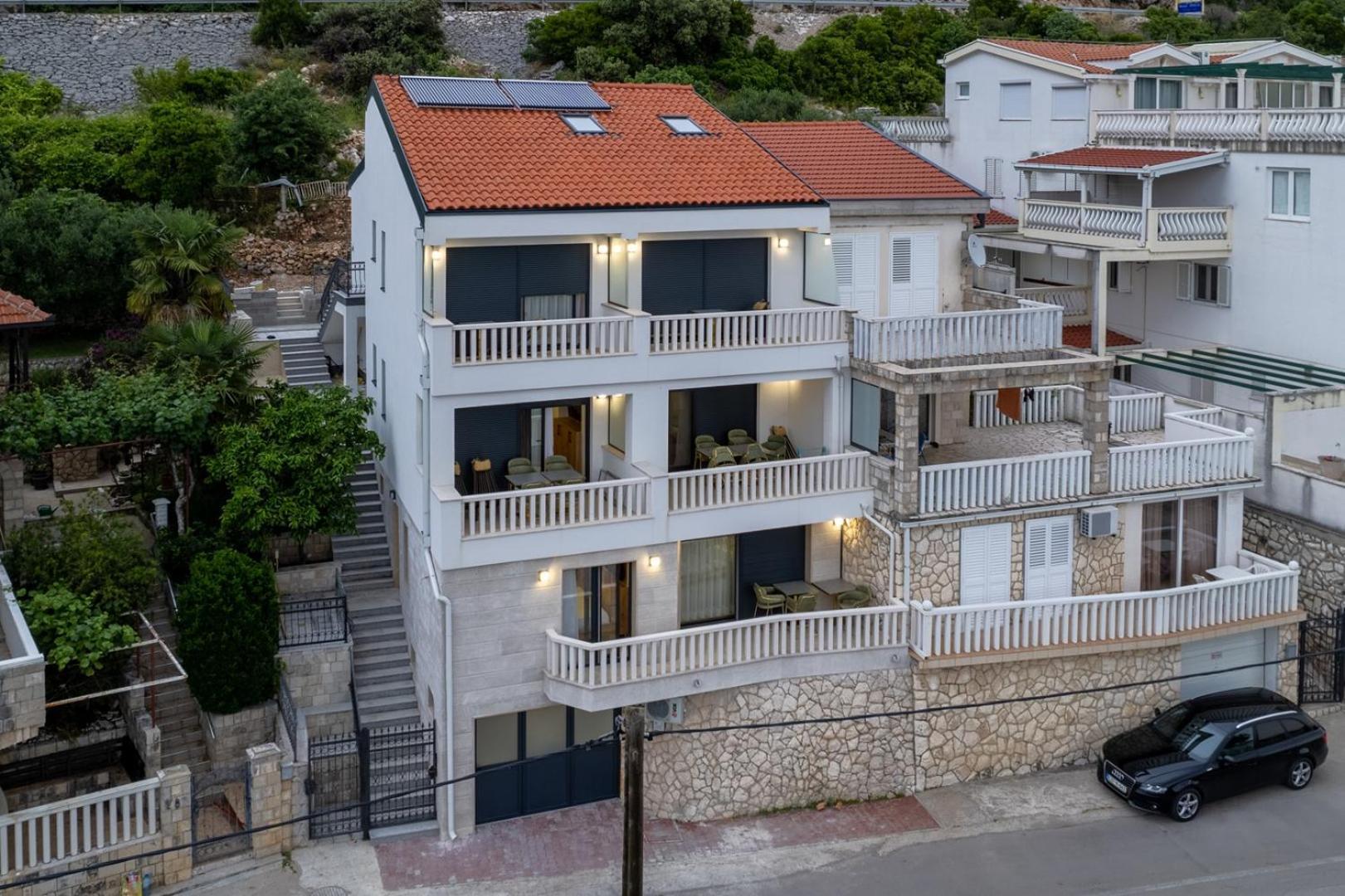Villa Emina Sa Privatnom Plazom I Parkingom Neum Exterior photo